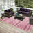 Ance Chenille Washable Moroccan Indoor / Outdoor Rug-1795165734