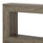 Evan Console Table, 47 Inch Rectangular Top, Rustic Grey, Open Shelf-108987357