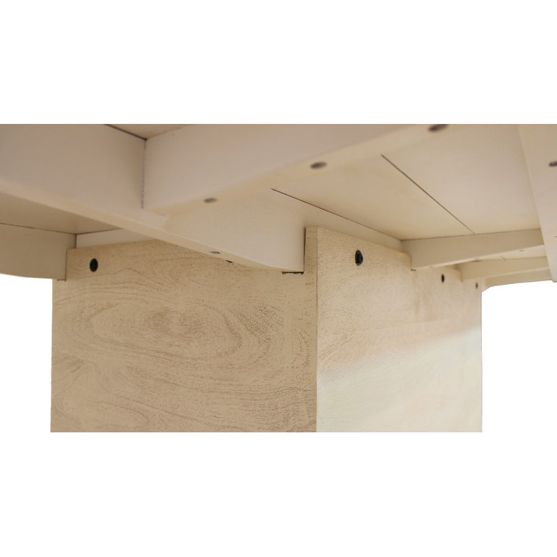 Table de salle à manger Budira, L 108 po x l 40 po