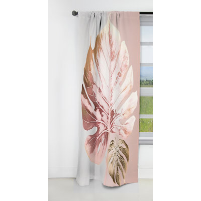 Rideau en velours occultant Lotte - Ferns