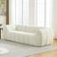 Canapé en chenille avec coussin moelleux-221707152
