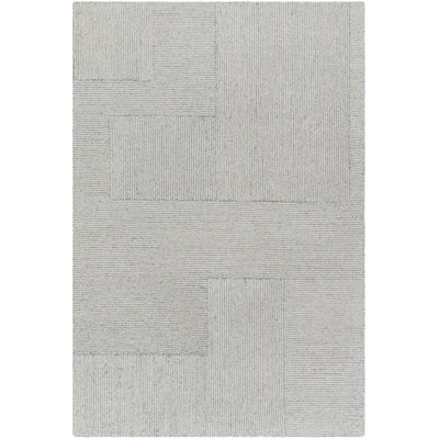 Tapis rectangulaire en laine Elmina