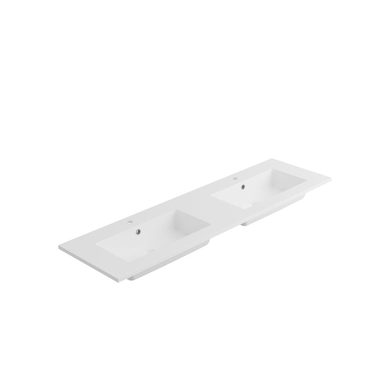 Cuvette double 64 po DAX Toscana, brillant