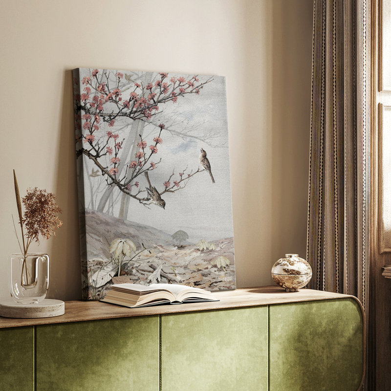Paysage rétro Cxxxxi - Galeria Cavas, H 48 po x l 32 po