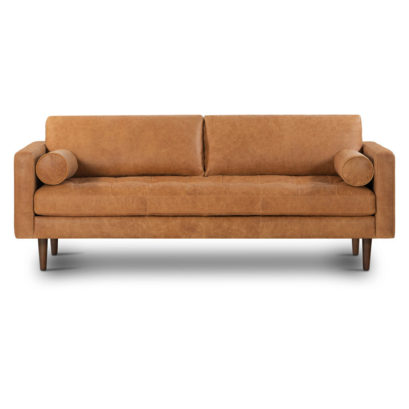 Napa Leather Sofa (Tufted Edition)