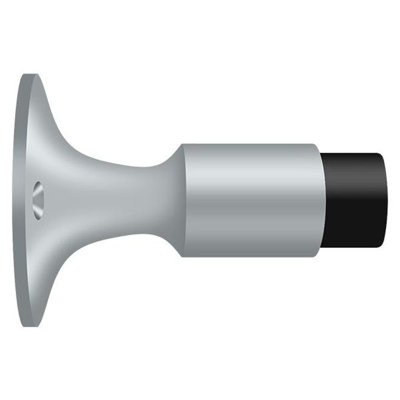 Deltana DSW325U26D 3-5/8" Wall Mount Bumper in Brushed Chrome