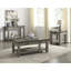 Table basse et canapé gris 1 pièce