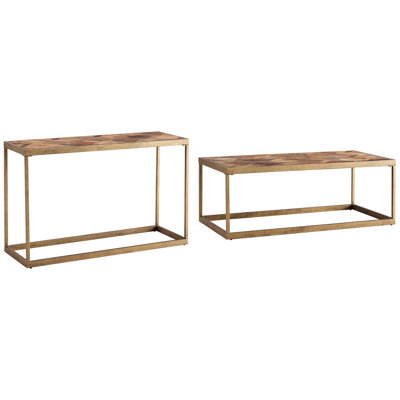 Marlies Dorville 2 Piece Living Room Table Set