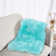 Kevn Light Blue Shag Faux Sheepskin Fur Washable Area Rug