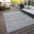 Ayslee Washable Striped Indoor / Outdoor Rug-1911801170