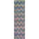 Airion Hand Tufted Wool/Cotton Chevron Rug in Beige/Blue