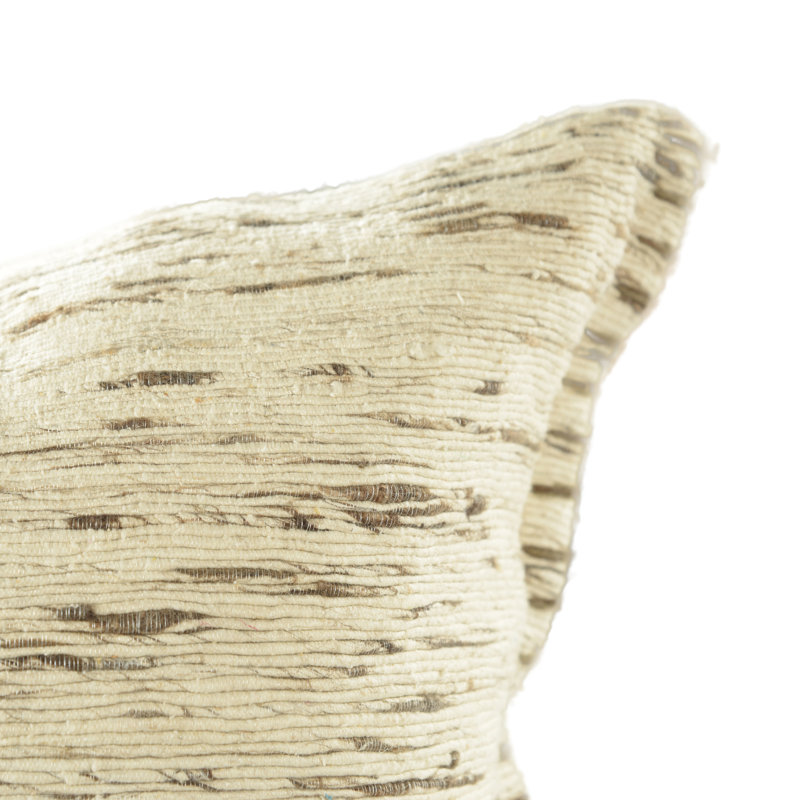 100% Silk Throw Pillow, Down Alternative