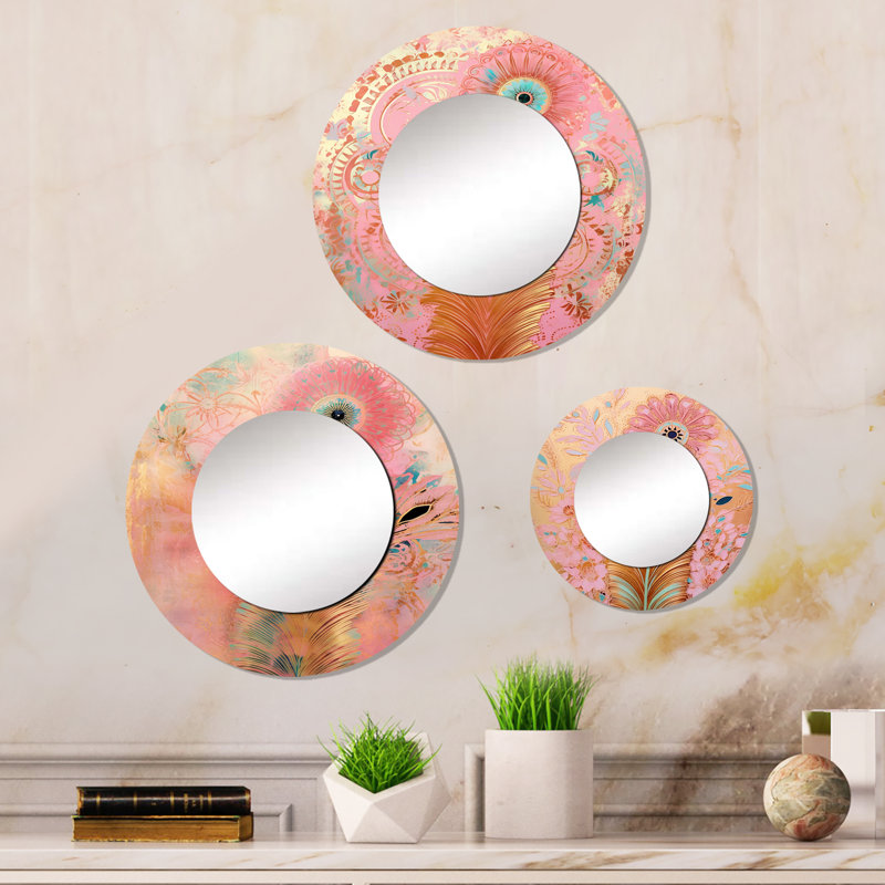 Lorenn Metal Round Mirror