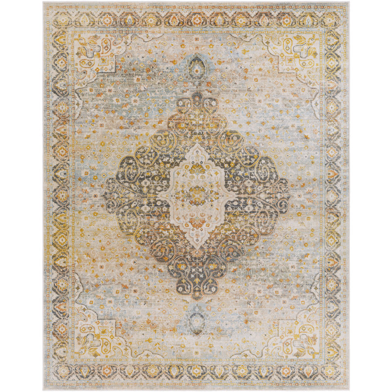 Oriental Indoor Rug, Rectangle 9'2" x 12'
