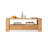 Burlywood Solid Wood Rectangular Coffee Table-848996291