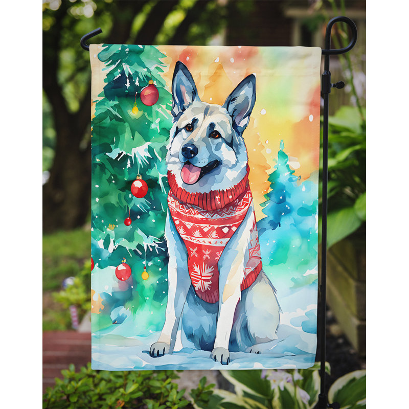 Double Sided Polyester Christmas, 15.5'' H x 11.25'' W