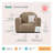 Keet Premium Children's Club Chair with Accent Pillow-1660841626