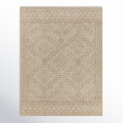 Bronwyn Khaki Outdoor Oriental Rug