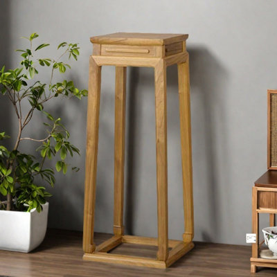 Flower stand Solid wood storage pot stand indoor