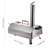 Automatic Outdoor Pizza Oven Portable Wood Fired Pizza Maker with Timer and Built-in Thermometer-93659226-93659228