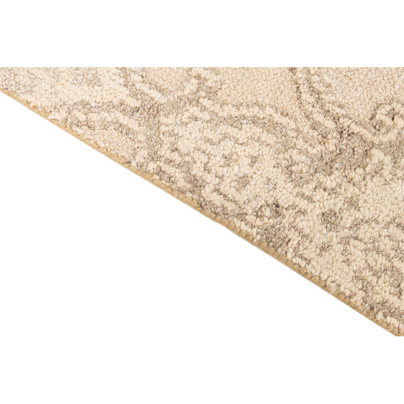 Tapis de couloir beige clair Judy
