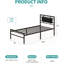 Lit plateforme simple