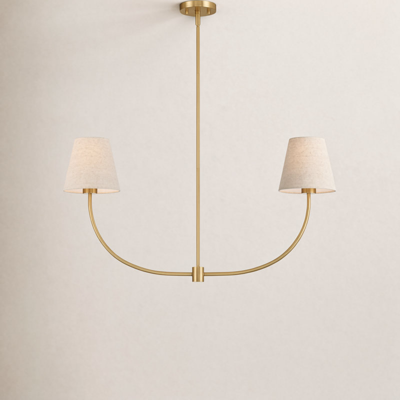 Beacon 2-Light Chandelier