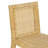 Amara Cream Linen Dining Stool-113655156