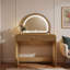 Table de coiffeuse avec miroir tactile et tiroir-551795749
