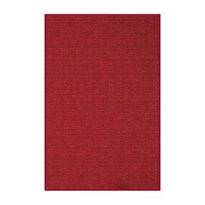 Tapis de zone rouge contemporaine