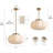 1-light Drum Pendant Light-1526593677