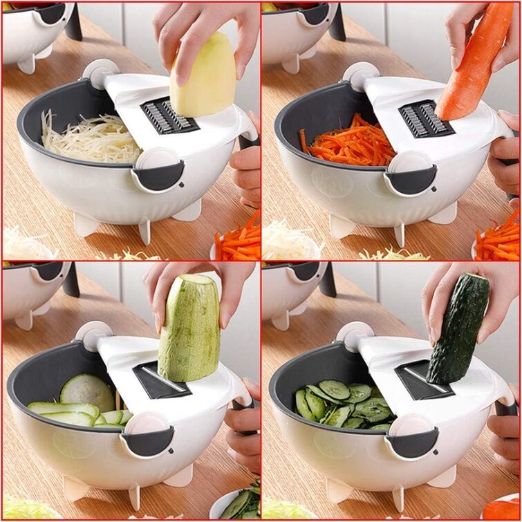 Stainless Steel Salad Spinner Multifunctional Large Capacity