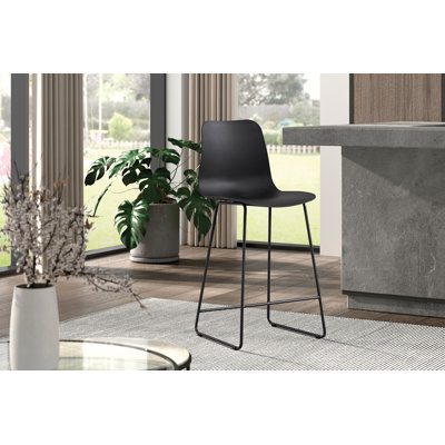 Briyan Counter Stool with Metal Frame