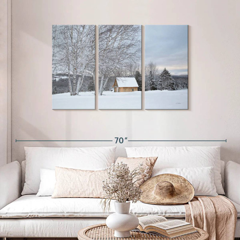 Alvord Barn With A View, 28" H x 45" W