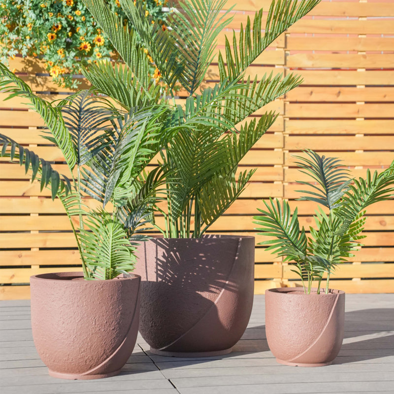 Pot Planter, 25" H x 24.41" W x 25" D