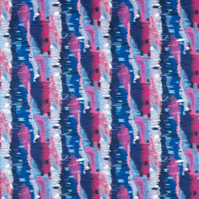 Wilderness Fabric, Lapis/Carnelian/Ruby