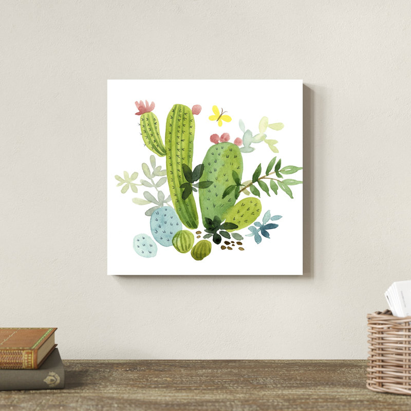 Happy Cactus III, H 12 po x l 12 po x P 1 po