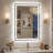 LED Rectangular Bathroom Mirror, Adjustable Light, Anti-fog Glass-30318878