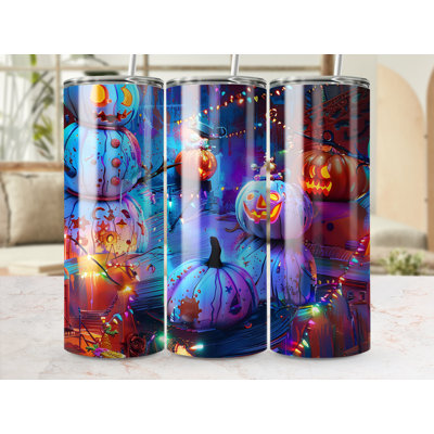 Choose Handmade Tumblers 591 mL Vacuum Insulated Stainless Steel (18/8) Travel Tumbler with Straw