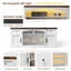 Meuble audio-vidéo 2 pièces Jonathan Farmhouse