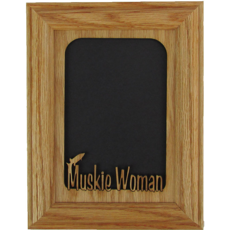 Oak Solid Wood Picture Frame with Mat