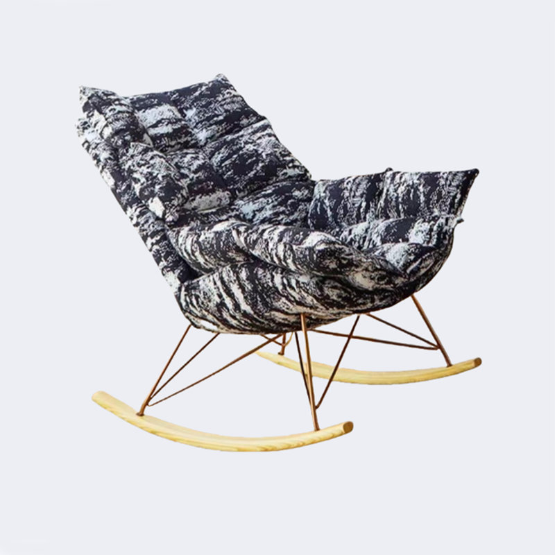 Chaise berçante légère de luxe