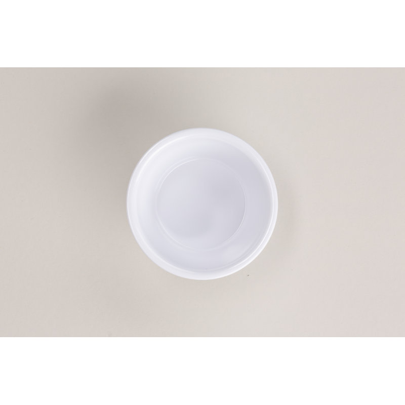 Melamine Fluted Bowl Sauce Ramekin, 4 oz, White