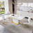 5-Piece Glass Top Dining Table Sets-1447515055-1447515052-1447515053