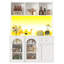 167 cm H Kitchen Pantry