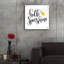 «Hello Sunshine» par Imperfect Dust - Art textuel sans cadre-950271235