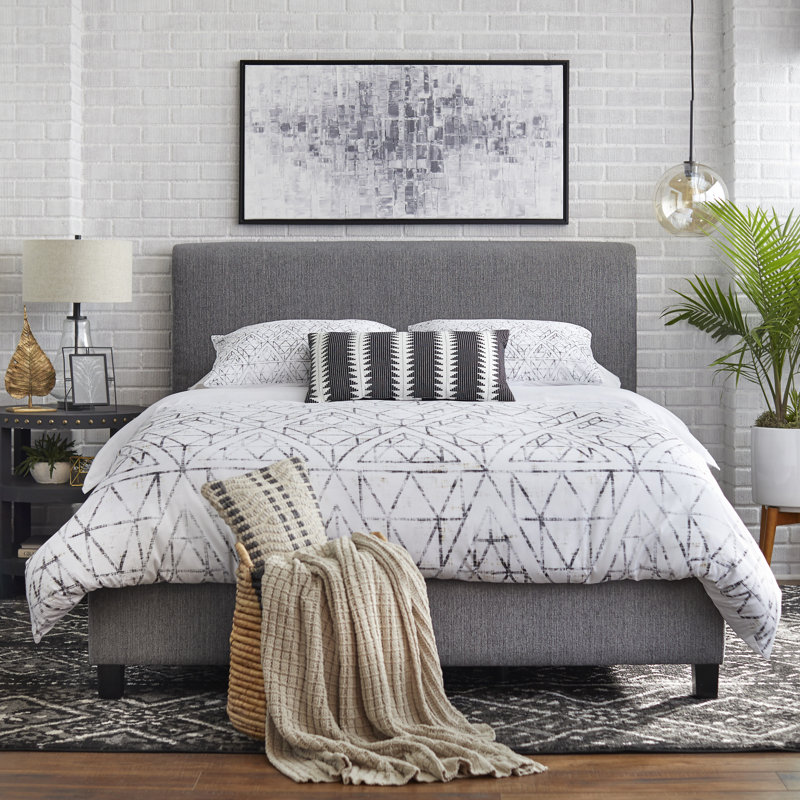 Caila Bed, Gray