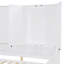 Lit de jour en bois avec trois tiroirs, armoire tout-en-un, bureau et tablettes-931897030-931897029