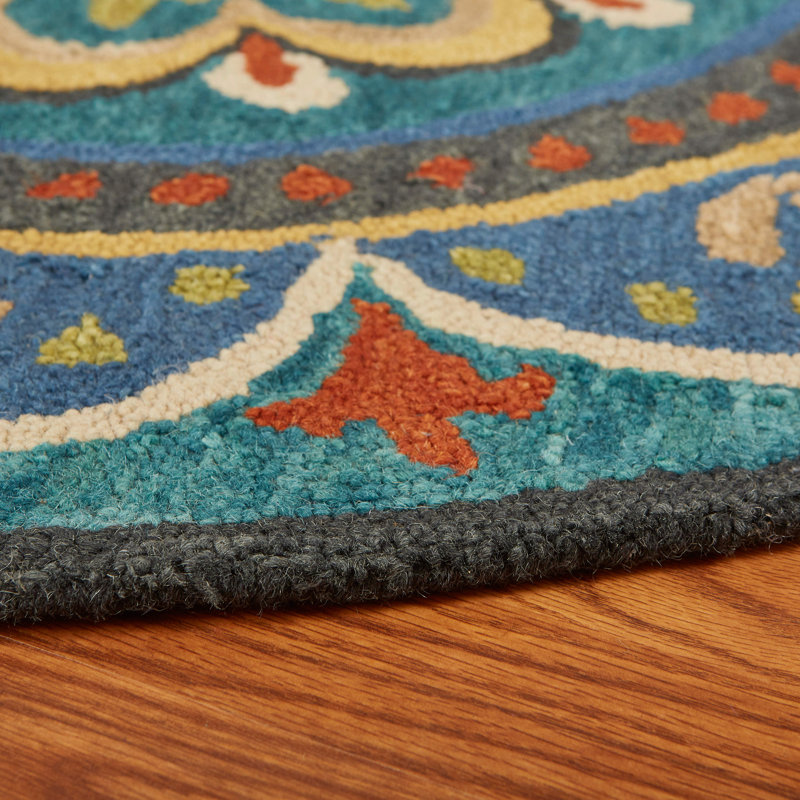Tapis 100% laine Owensboro, Rond 5 pi