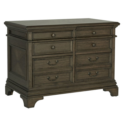 Algarve 42'' Wide 8 -Drawer File Cabinet